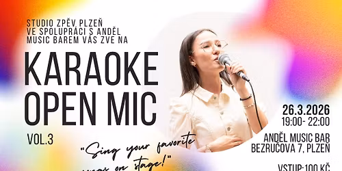 Karaoke Open Mic | And\u011bl Music Bar