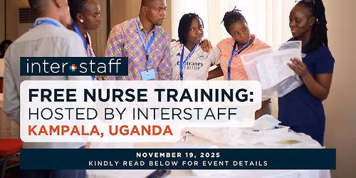 Interstaff in Uganda: Free Nurse Training