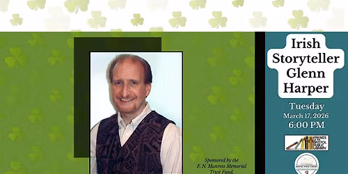 Irish Storyteller Glenn Harper