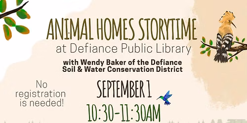 Animal Homes Storytime 