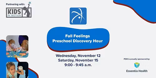 Fall Feelings Preschool Discovery Hour