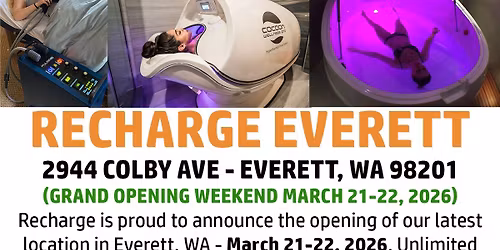 Recharge Everett Grand Opening