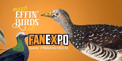 Effin' Birds at FAN EXPO San Francisco