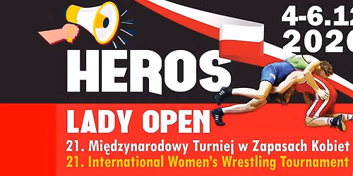 HEROS LADY OPEN - 21. International Women's Wrestling Tournament