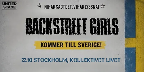 Backstreet Girls Live på Kollektivet Livet