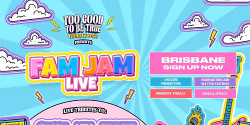 Fam Jam Live - Family Friendly Tribute Fest Is Coming To Brisbane! 