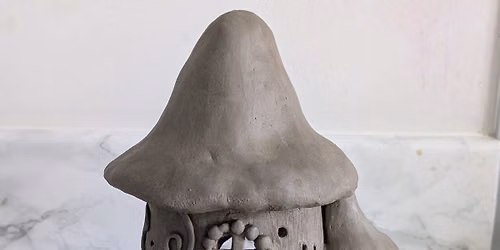 "Toadstool Fairy House" Clay Workshop