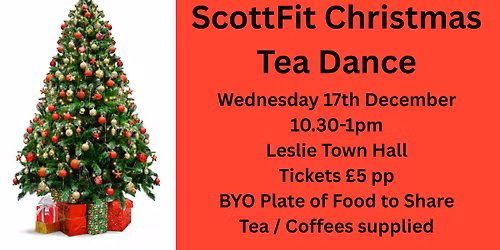 Christmas Tea Dance FULLY BOOKED