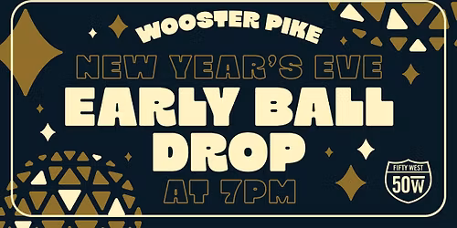 New Year's Eve Early Ball Drop at Fifty West