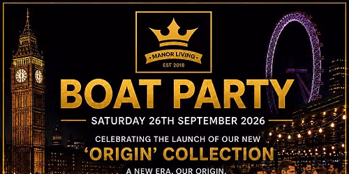 Manor Living: Fashion Launch Boat Party