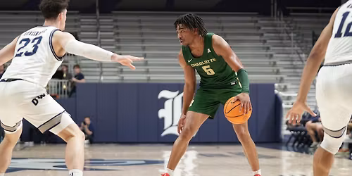 Tulsa Golden Hurricane at Charlotte 49ers Mens Basketball