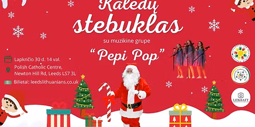 Kal\u0117d\u0173 stebuklas su "Pepi Pop"