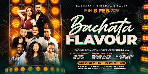 Bachata Flavour \/\/ 3 Areas_Bachata Sensual \u2022 Kizomba \u2022 Salsa