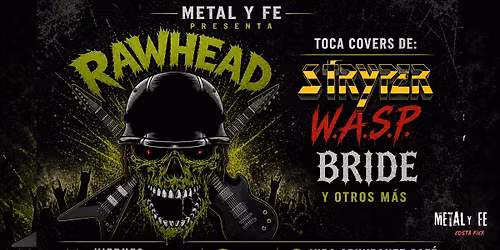 \ud83d\udd25 Rawhead en concierto \u2013 White Metal (covers) \ud83d\udd25