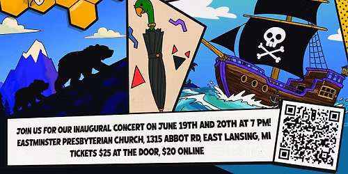 Toons in June - Queer Heart of Michigan Voices Spring Concert - June 20