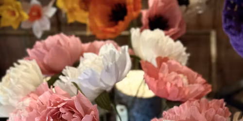 Skapa blommor i papper