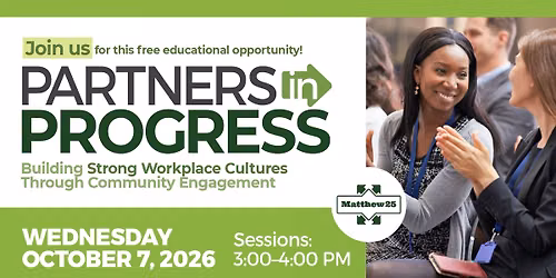 Partners in Progress: Building a Workplace Culture of Community & Purpose