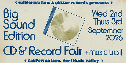 CD & Record Fair - Big Sound Edition