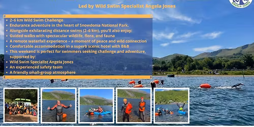 Snowdonia Distance Wild Swim Adventure Weekend