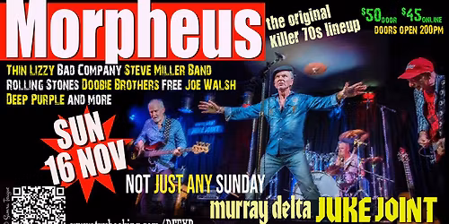 Morpheus - Just not ANY Sunday!