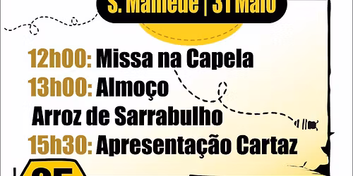Apresenta\u00e7\u00e3o do Cartaz Festas S\u00e3o Mamede