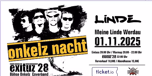 ONKELZ NACHT - EXITUZ 28 - WERDAU 01.11