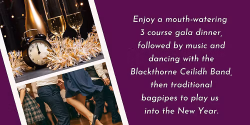 HOGMANAY DINNER AND DANCE