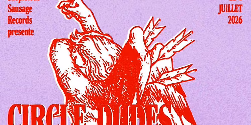 GROS CONCERT PUNK AU ZORBA! CIRCLE DUDES x RAINCHECK! x YOUR NEW FAVORITE TAPE - Jeudi 02\/07\/2026