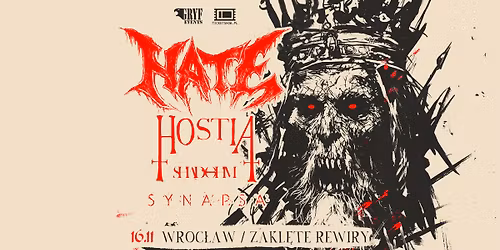 Hate \/ Hostia \/ Synapsa \/ Shadohm- 16 XI - Wroc\u0142aw \/ Klub \u0141\u0105cznik