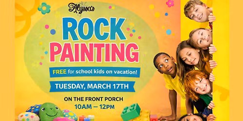 Staycation Celebration Kid's Craft - Rock Painting!