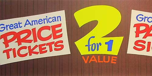 Paper Grocery Signs with John Downer