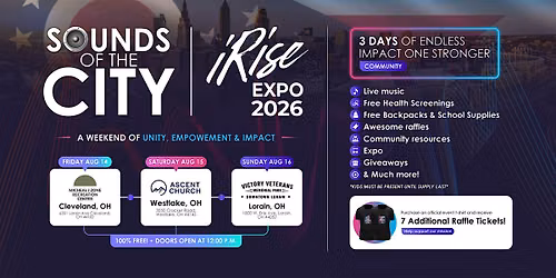 2026 SOUNDS OF THE CITY | iRISE EXPO (((((((OHIO))))))) WESTLAKE DAY 2