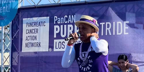 The Charity Fitness Tour bounces to The PANCAN Purple Stride at The Santa Monica Pier