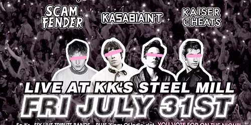 Scam Fender Tribute - Wolverhampton KK's Steel Mill - 31st July 2026