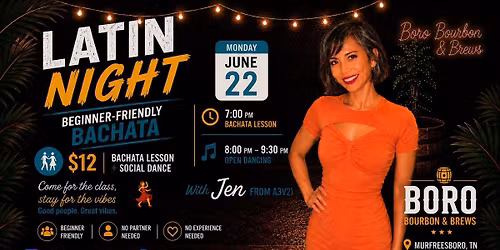 Latin Night w\/Jen