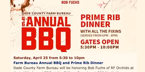 Dade County Farm Bureau #46 Annual BBQ