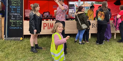 Pimm\u2019s bar at strawberry fair