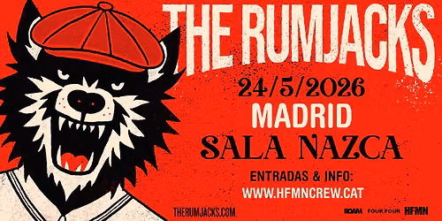 The Rumjacks (24\/05\/2026) MADRID @ Sala Nazca