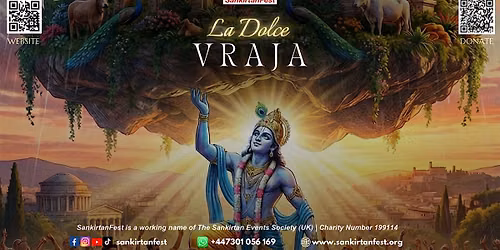 Sankirtanfest 2026 - La Dolce Vraja! (Govardhan)