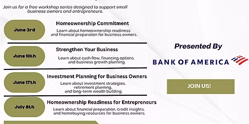 Bank of America: Community Homeownership Commitment Workshop