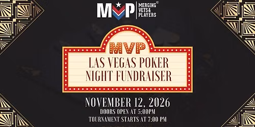 MVP Vegas Poker Night Fundraiser
