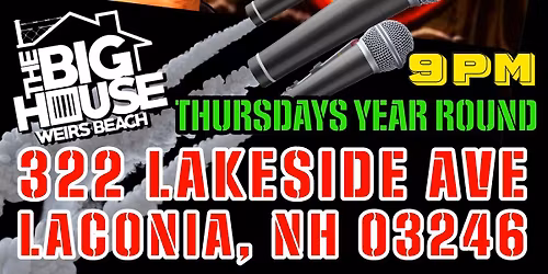 Karaoke Night with Luke SkyRocker @ Big House Weirs Beach