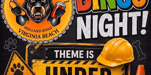Bingo Night \u201cTheme Under Construction\u201d