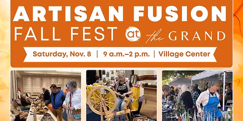 Artisan Fusion Fall Fest at The Grand