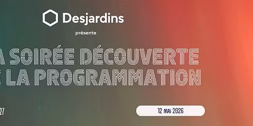 Soir\u00e9e d\u00e9couverte de la programmation 2026-2027 | 12 mai 2026