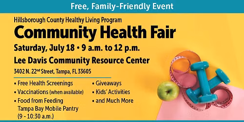 Healthy Living Program Community Health Fair