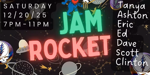 Jam Rocket Big Holiday Gala at Mugs Away Saloon
