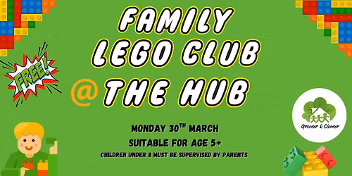 Family Lego Club at The Hub