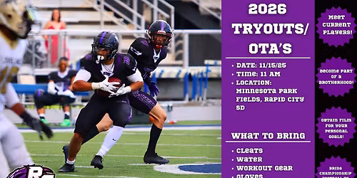 OTA'S\/Tryouts 2026 Football Season