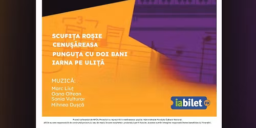 Spectacol pentru copii: concert educativ cu diafilme \u2014 Teatrul Na\u021biei